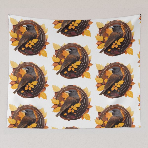 Item preview, Raven: The Spirit of Autumn designed and sold by Funny Vintage Stickers And T-Shirts.