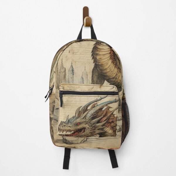 Item preview, Old Ancient Drawings of Dragons designed and sold by BrandonArtWorld.