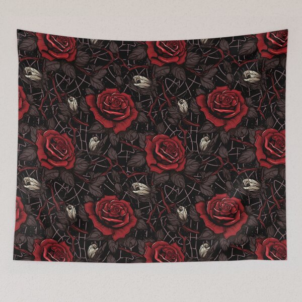 Item preview, Spooky Roses designed and sold by BlossomBrewed.