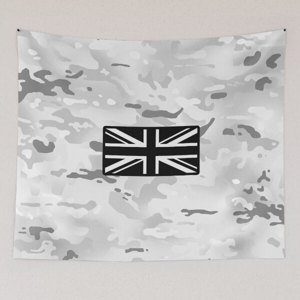 Item preview, British Flag: Arctic Camouflage designed and sold by Jared Davies.