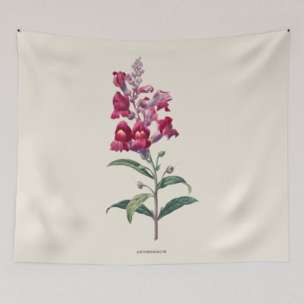 Item preview, Snapdragon Flower Antique Botanical Illustration designed and sold by Antiquated Art.