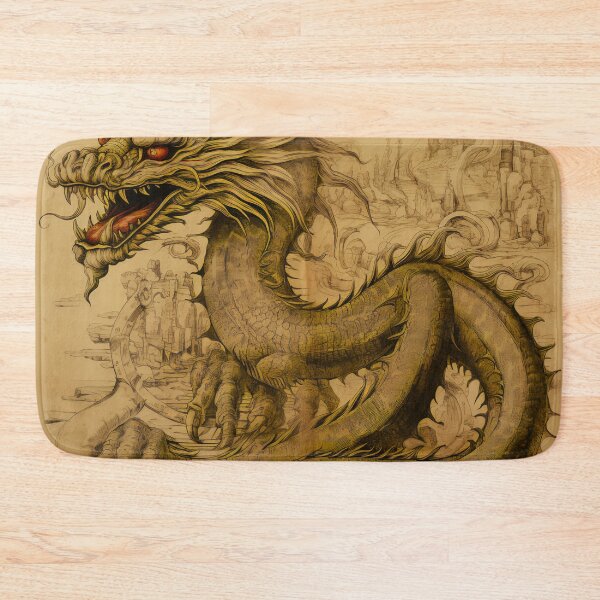 Item preview, Old Ancient Drawings of Dragons  designed and sold by BrandonArtWorld.