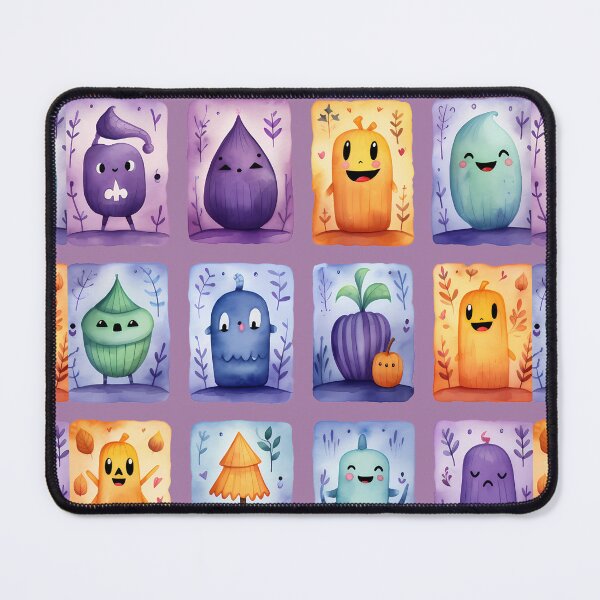 Item preview, Halloween watercolor seamless patterns designed and sold by sfwArt.