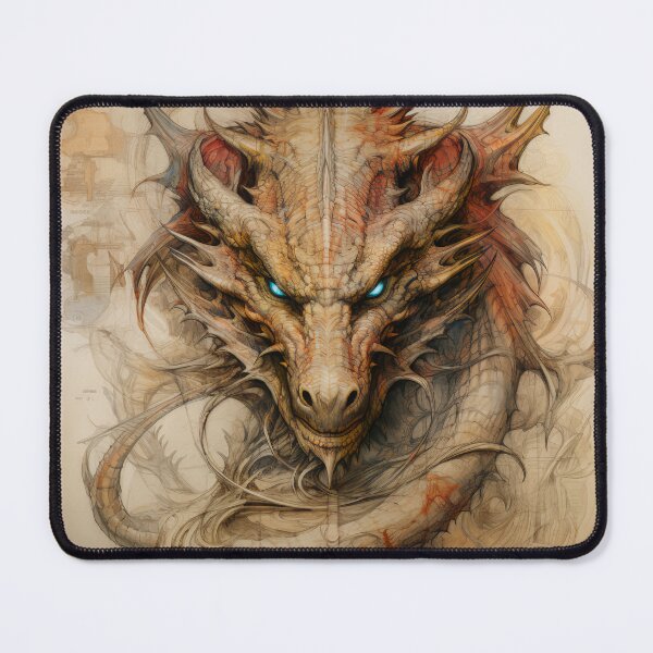 Item preview, Old Ancient Drawings of Dragons  designed and sold by BrandonArtWorld.