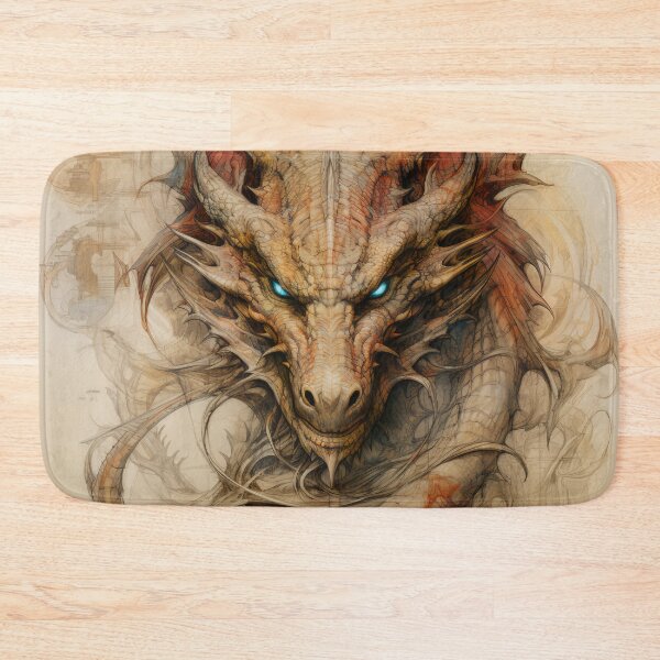 Item preview, Old Ancient Drawings of Dragons  designed and sold by BrandonArtWorld.