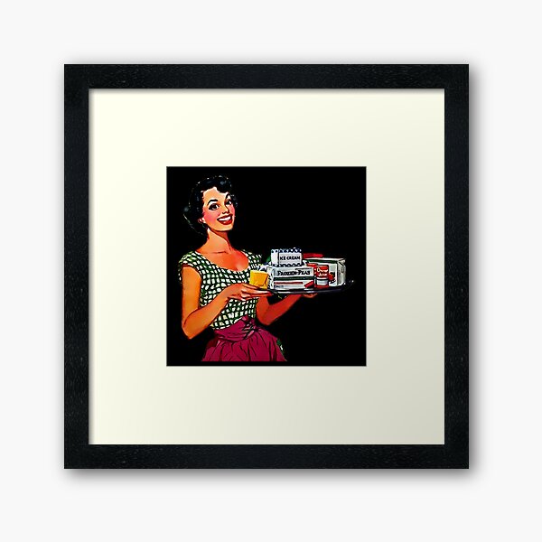 Item preview, Fifties Retro Lady Housewife designed and sold by Michael van der Hoorn.