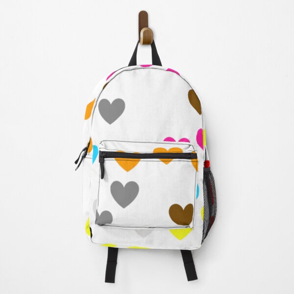 Item preview, Scattered colored hearts designed and sold by Crownshpo.