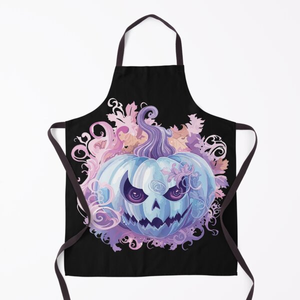 Item preview, Spooky Pastel Pumpkin Creepy Fall Halloween Whimsically Spookiness designed and sold by InkwaveDesigns.