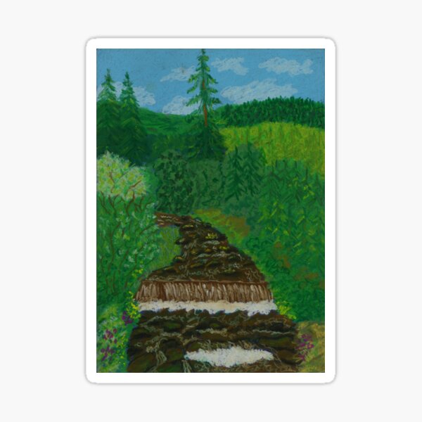 Item preview, A stream in Carpathian Mountains designed and sold by AntonL18.