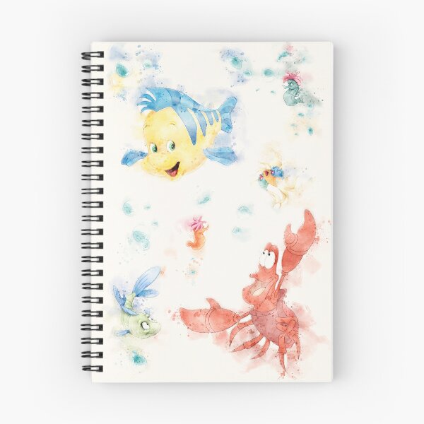 Item preview, Sebastian and Flounder Watercolor designed and sold by paulrommer.