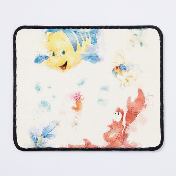 Item preview, Sebastian and Flounder Watercolor designed and sold by paulrommer.