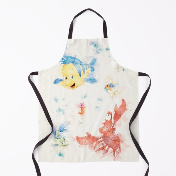 Item preview, Sebastian and Flounder Watercolor designed and sold by paulrommer.