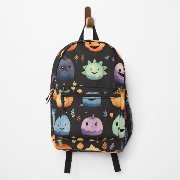 Item preview, cute Halloween watercolor seamless patterns designed and sold by sfwArt.