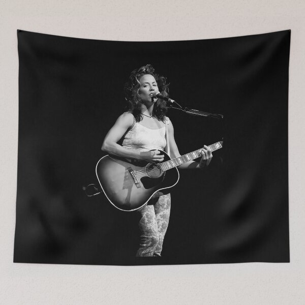 Item preview, Sheryl Crow - BW Photograph designed and sold by CardenasRiglie.