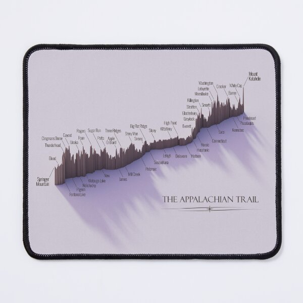Item preview, The Appalachian Trail Artistic 3D Rendering designed and sold by MuddledRemarks.
