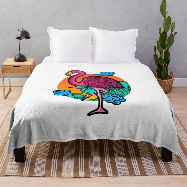 Item preview, Flamingo Liquid dnb Raver Bird Tropical Flamingos cute Festival designed and sold by Ravermonkey.