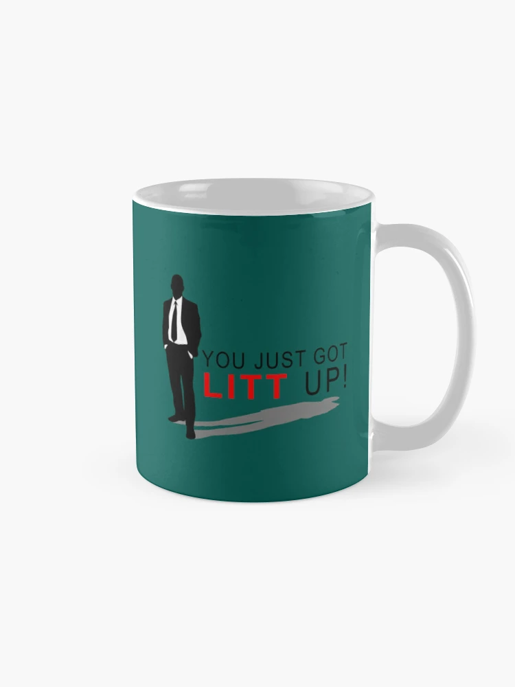 You Just Got Litt Up Mug Suits TV Show Louis Litt Coffee Cup Suits Fan  Attorney