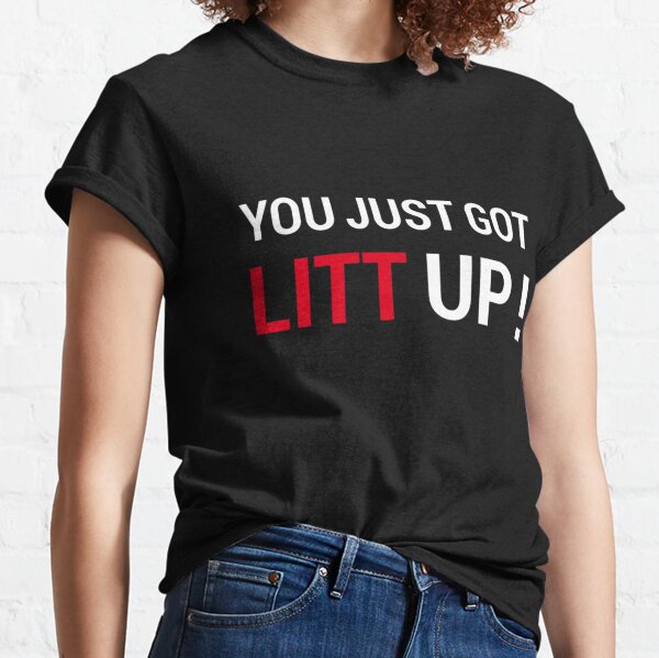  Suits You Just Got Litt Up Long Sleeve T-Shirt : Clothing,  Shoes & Jewelry