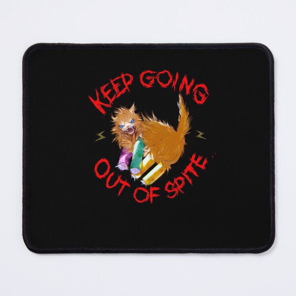 Item preview, Keep Going Out of Spite - Scrunkly Tater Tot (Blue) designed and sold by AshStoreArt.