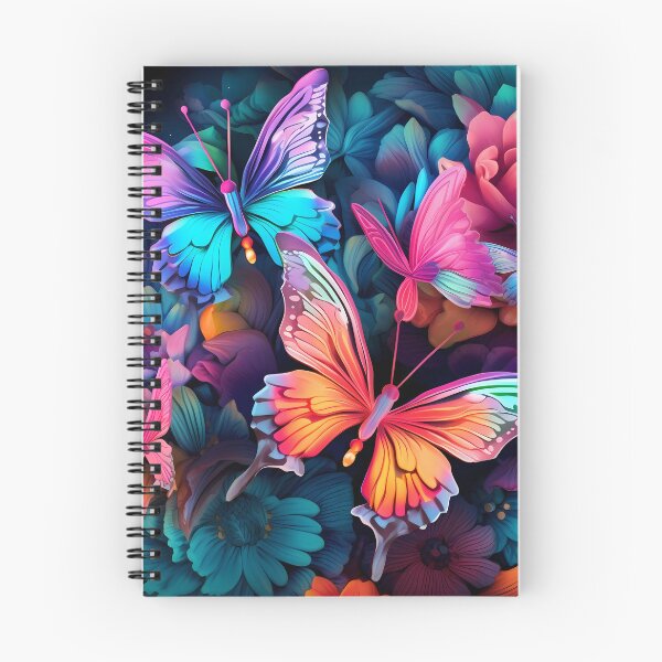Item preview, Colorful Butterflies, enchanting allure designed and sold by QuantumPalette.