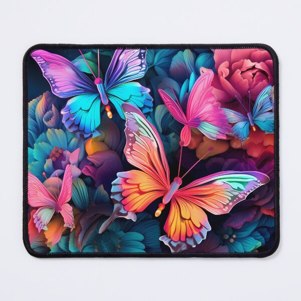 Item preview, Colorful Butterflies, enchanting allure designed and sold by QuantumPalette.