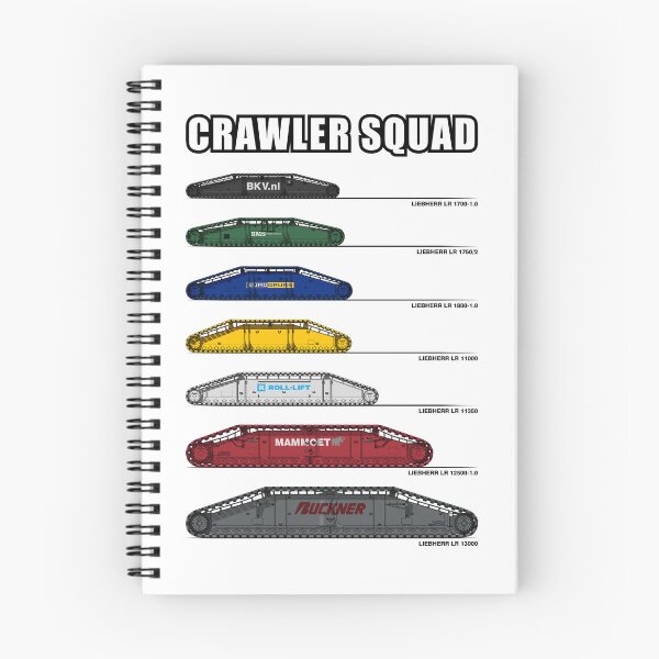 Item preview, Crawler Squad (White) designed and sold by Heavy Machinery.