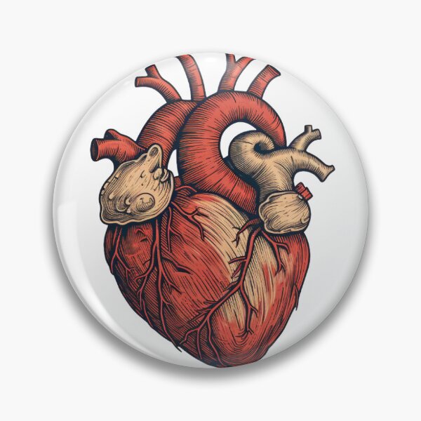 Item preview, Anatomical Heart Authenticity designed and sold by GreenBubble - Shop and reforest.