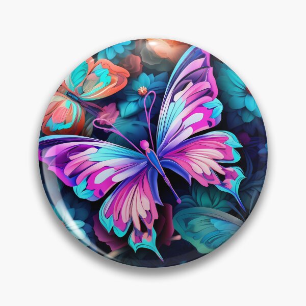 Item preview, Colorful Butterflies, enchanting allure designed and sold by QuantumPalette.