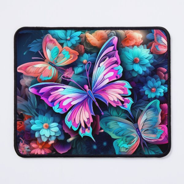 Item preview, Colorful Butterflies, enchanting allure designed and sold by QuantumPalette.