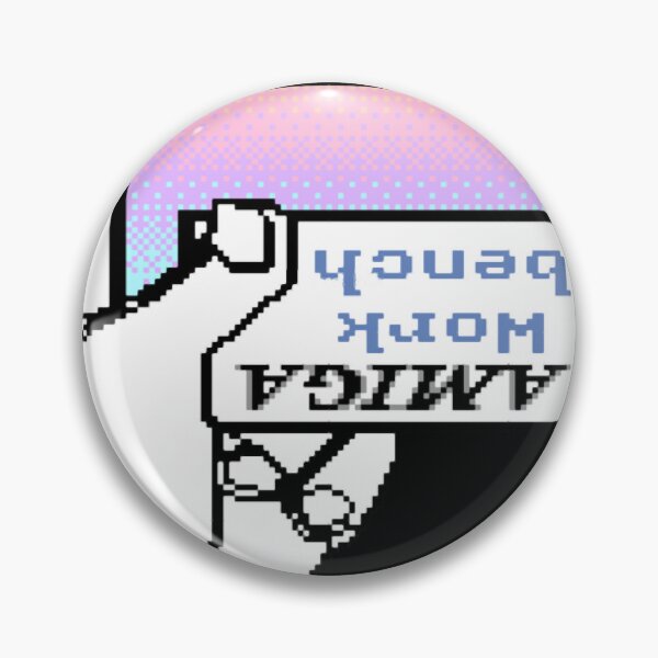 Item preview, Amiga workbench vaporwave insert disk designed and sold by Comibibbi.