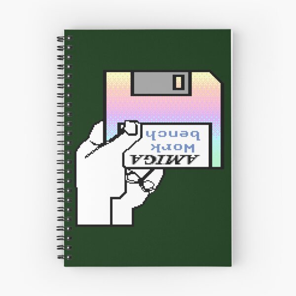 Item preview, Amiga workbench vaporwave insert disk designed and sold by Comibibbi.