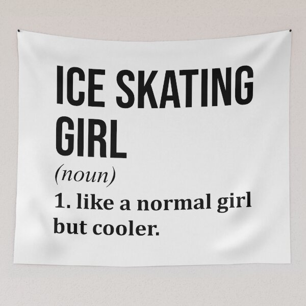 Item preview, Ice Skating Girl Definition designed and sold by XCIV.