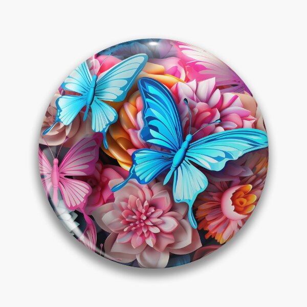 Item preview, Colorful Butterflies, enchanting allure designed and sold by QuantumPalette.