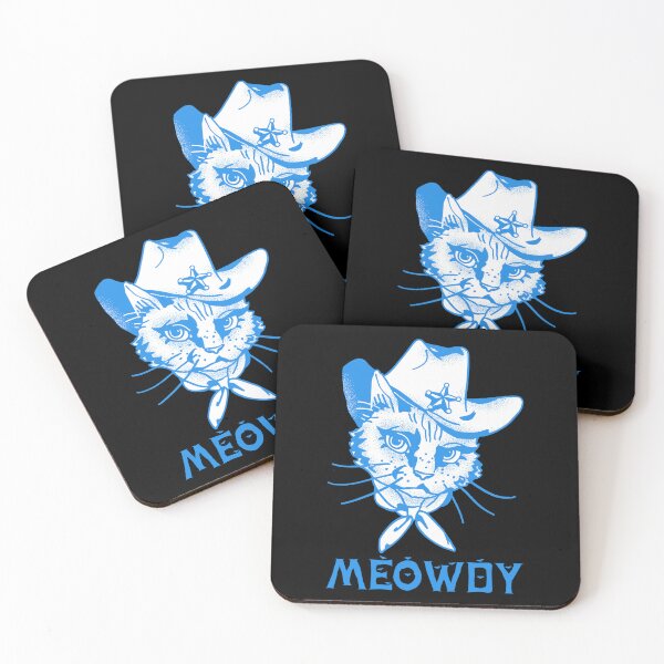 Item preview, Meowdy cat cowboy Meme designed and sold by Heart Stamp.