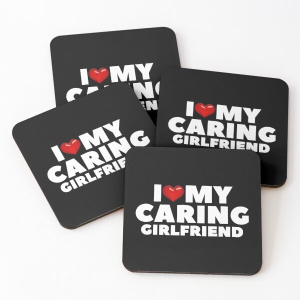 Item preview,  I Heart My Caring GF I Love My Caring Girlfriend Cool black designed and sold by MotivaChic.