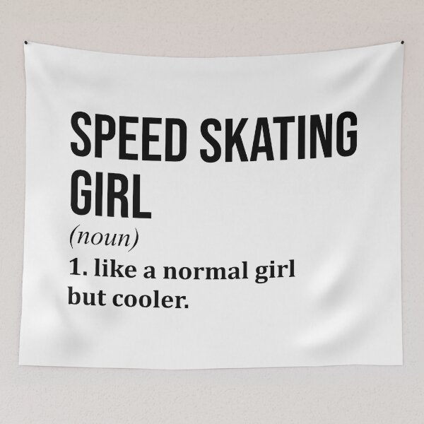 Item preview, Speed Skating Girl Definition designed and sold by XCIV.