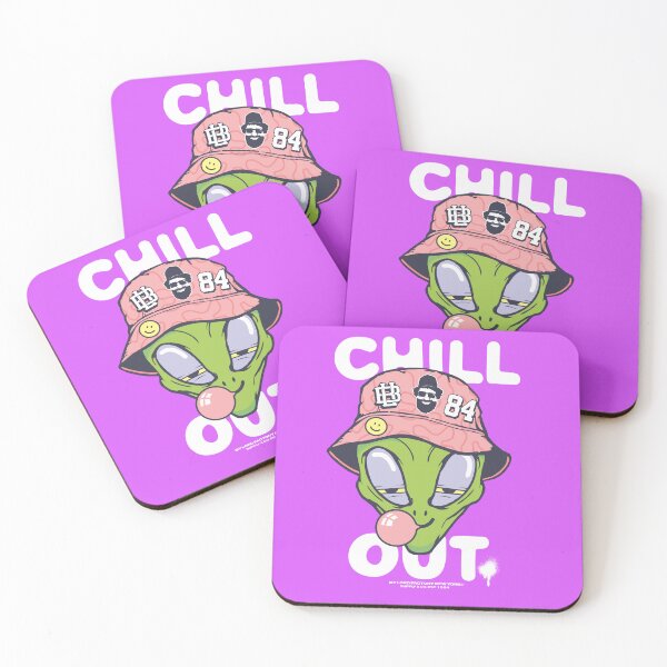 Item preview, ALIENS CHILL OUT designed and sold by BYLOKO.