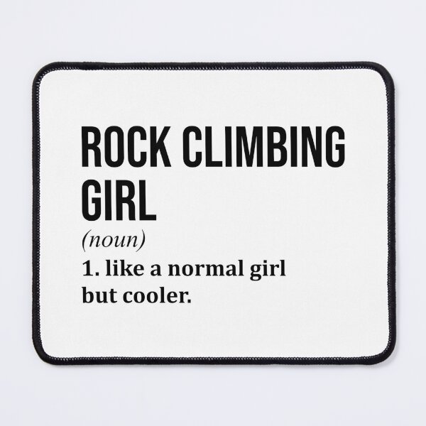 Item preview, Rock Climbing Girl Definition designed and sold by XCIV.