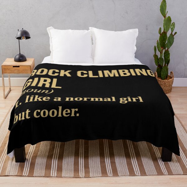Item preview, Rock Climbing Girl Definition in Gold designed and sold by XCIV.