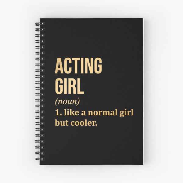 Item preview, Acting Girl Definition in Gold designed and sold by XCIV.