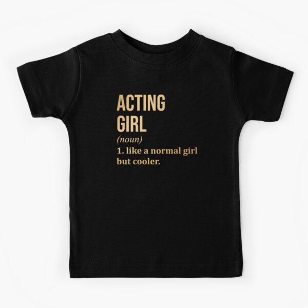 Item preview, Acting Girl Definition in Gold designed and sold by XCIV.
