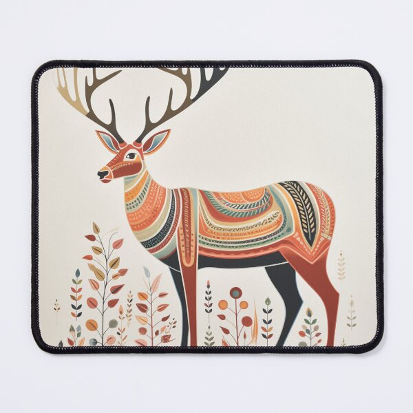 Item preview, Colourful deer designed and sold by JeNoStudio.
