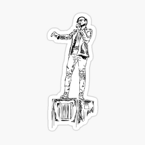 Saint Motel Sticker By Sandraobrien Redbubble