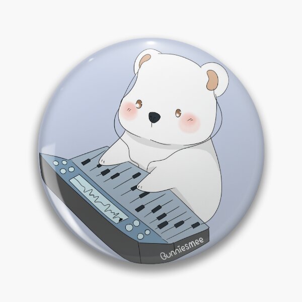 Item preview, Sound Enginner White Polar Bear | Bunniesmee designed and sold by bunniesmee.