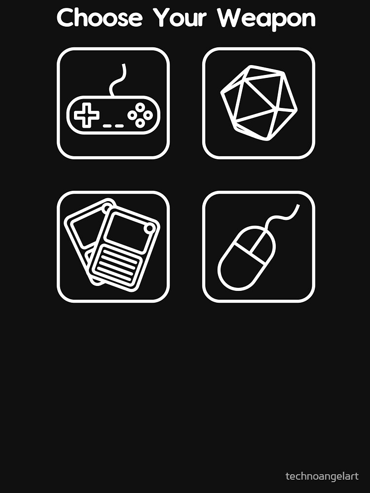 Choose Your Weapon by technoangelart
