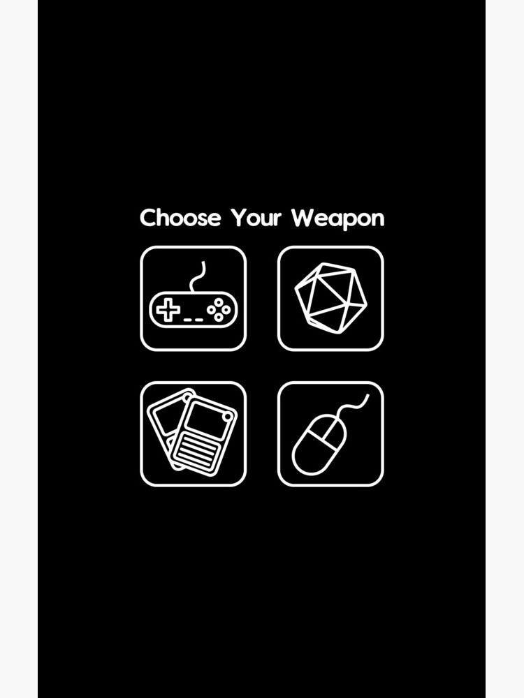 Choose Your Weapon by technoangelart