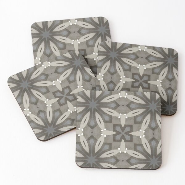 Item preview, Neutral,beige,grey tiles,Moroccan tiles  designed and sold by MariaMarinova.