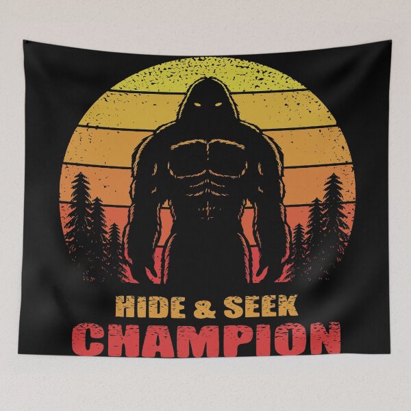 Item preview, Funny hide & seek champion - Bigfoot designed and sold by CyberWindow.