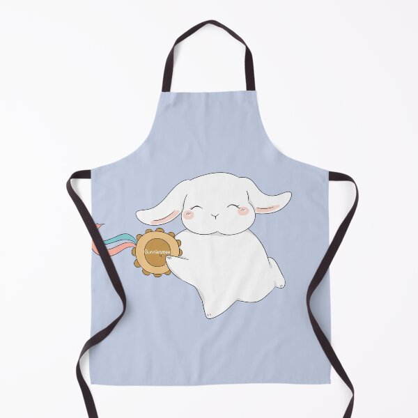 Item preview, Dance Tamborine Rabbit Happy face | White Holland Lop Rabbit | Bunniesmee designed and sold by bunniesmee.