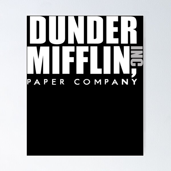 Dunder Mifflin Paper Company Photographic Print for Sale by thecansone